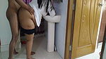 Brunette Arab teen Ayesha smashed hard by BBC neighbor!