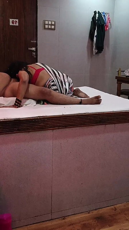 Aunty handjob, blowjob,footjob