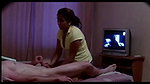 desi girl massaging boyfriend cock
