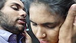 Mallu hot girl half saree romance with lip lock, Desi malayali girl half saree hot romance with lip lock, Mallu couple hot kiss