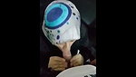 hijabi aunty sucking