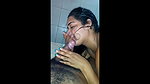 hot secratary making boss happy