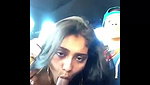 indian gf sucking boyfriend in car