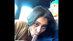 indian gf sucking boyfriend in car