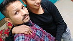 north indian young couple 1