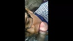 outdoor risky blowjob