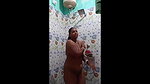 south indian aunty shower