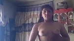 Village girl making video for lover