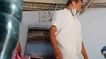 Desi village wife fucking with old father in lw
