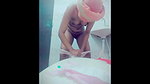 cute college girl capture fixing pad on periods and showing part 3i