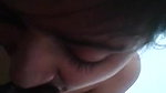 Beautiful girl giving blowjob and handjob