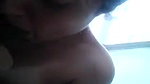 Beautiful girl giving blowjob and handjob