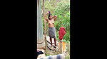 daring desi girl showing boob and pussy