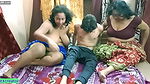 Fucking Bhabhi and her hot stepmom at home! latest Hindi threesome with clear dirty audio