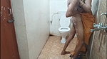 Bhabhi suddenly entry bathroom without knock the door. Hardcore sex