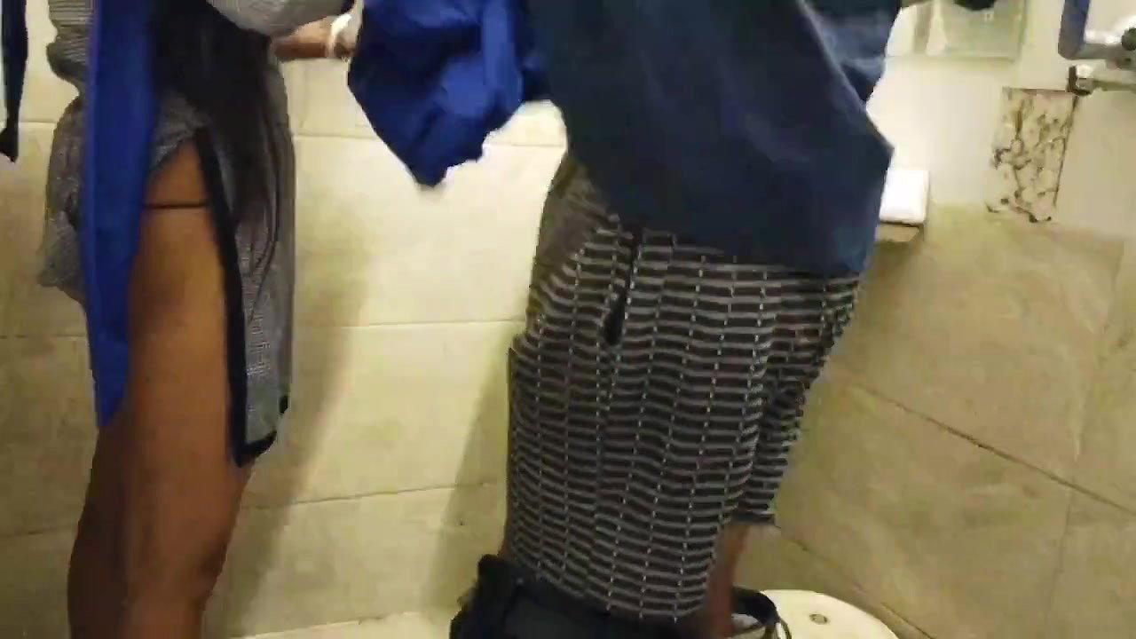 Indian college student in H.O.D.’s bathroom