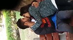 In park Desi lover fun