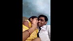 desi lovers hot smooching  boobs pressing