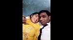 desi lovers hot smooching  boobs pressing