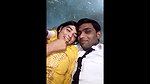 desi lovers hot smooching  boobs pressing