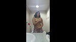desi teen college girl showing boobs ass on mobile selfie cam