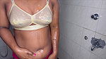 teen mallu girl bathing and boobs massage