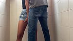 I have quick sex with my boyfriend in a public bathroom