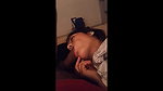 housewife sucking her husband cock late night sex