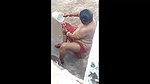 india open air shower