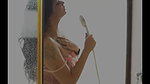 indian bhabhi aabha in pink nchemise babydoll