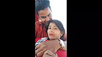 couple kissing in outdoor and press boobs full hindi audio