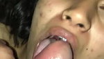 Beautiful sucker waiting for cum