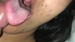 Beautiful sucker waiting for cum