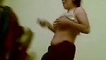 Desiwife Boob show to Delivery boy