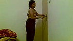 Desiwife Boob show to Delivery boy