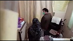 Doctor with patient