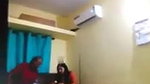 In hotel with boss