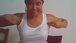 Lankan GF Showing HEr Cute Hoot Boobs t LOver at night