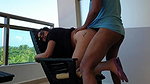 Supr Hot Desi Abroad fuk in Balcony
