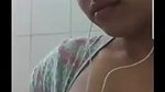 Beautiful girl showing
