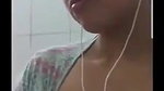 Beautiful girl showing