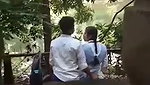 Young lover Outdoor Sucking & Fucking
