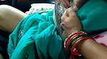 Desi Mature Saree AAunty in CCar