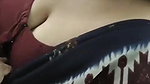 Desi bhabhi in saree allowing clege boy to play with her Boobs