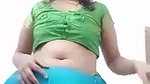 Desi Bhabhi Striping Sari