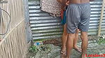Bengali Bhabi Fuck With A Red Clower Saree with Husband