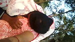 Desi bhabi Outdoor fun