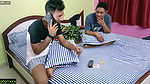 Indian husband sale his village wife for one night sex!! Two friend sharing