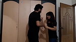 Hot Young GF Riding on Lover Dick & Talking