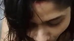Beautiful Newly Married Wife Sucking Hubby Dick in Morning